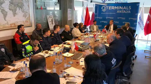 Antalya Limanı’nda Kriz Anı Provası! Tatbikat Nefes Kesti